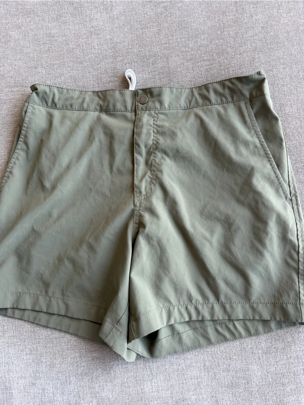 Abercrombie & Fitch Olive Green Drawstring Women’s Shorts